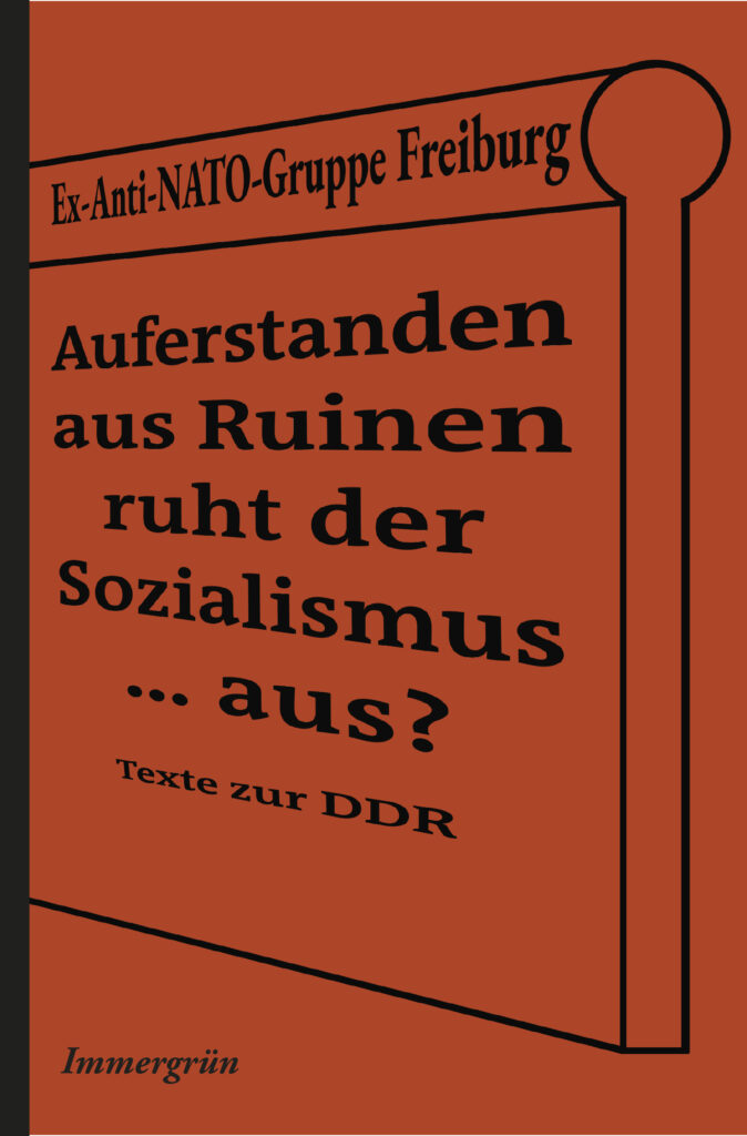 Buchcover: Auferstanden aus Ruinen ruht der Sozialismus … aus?